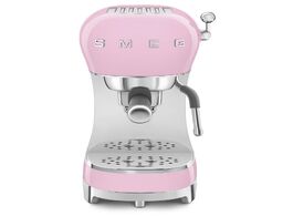 Foto van Smeg ecf02pkeu espresso apparaat roze 