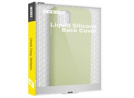 Foto van Accezz liquid silicone backcover iphone 15 pro telefoonhoesje groen 