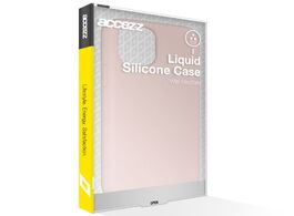 Foto van Accezz liquid silicone backcover met magsafe iphone 15 plus telefoonhoesje roze 