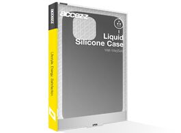 Foto van Accezz liquid silicone backcover met magsafe iphone 15 plus telefoonhoesje zwart 