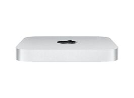 Foto van Apple mac mini 2023 m2 8 core cpu 10 gpu 8gb 256gb desktop zilver