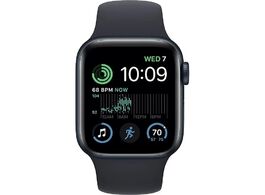 Foto van Apple watch se 2022 40mm midnight aluminium sportband s m smartwatch