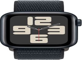 Foto van Apple watch se 2022 40mm midnight aluminium sport loop smartwatch
