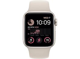 Foto van Apple watch se 2022 40mm starlight aluminium sportband s m smartwatch