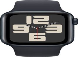 Foto van Apple watch se 2022 4g 40mm midnight aluminium sportband s m smartwatch