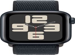 Foto van Apple watch se 2022 4g 40mm midnight aluminium sport loop smartwatch