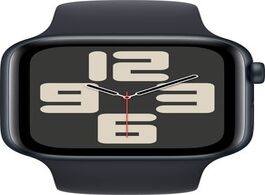 Foto van Apple watch se 2022 4g 44mm midnight aluminium sportband s m smartwatch