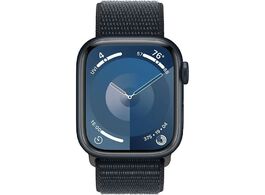 Foto van Apple watch series 9 41mm midnight aluminium sport loop smartwatch 