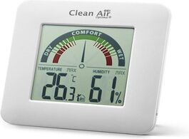 Foto van Clean air optima ht 01w hygro thermometer klimaat accessoire 