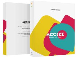 Foto van Accezz liquid silicone backcover met penhouder ipad pro 11 2018 2022 tablethoesje paars
