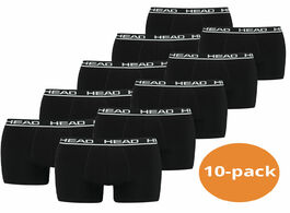 Foto van Head boxershorts black 10 pack m 