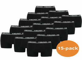Foto van Head boxershorts black 15 pack l 