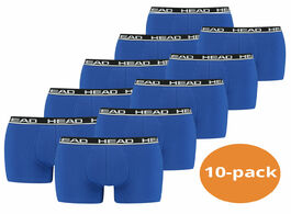 Head boxershorts blue black10 pack s 