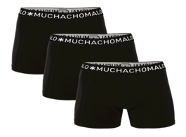 Foto van Muchachomalo boxershorts solid185 3 pack 