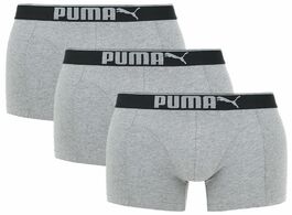 Puma boxershorts premium sueded cotton grey 