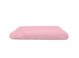 Foto van The one badhanddoek 450 gram 70x140 cm licht roze 