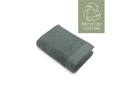 Foto van Walra remade cotton handdoek 50 x 100 cm 550 gram donker groen 