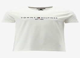Foto van Tommy hilfiger t shirt logo 