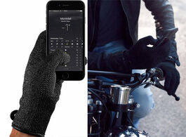 Foto van Mujjo touchscreen handschoenen zwart maat s