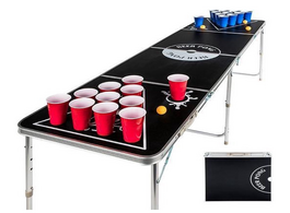 Foto van Opvouwbare en draagbare bierpong tafel beer pong table