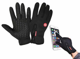 Foto van Touchscreen sport handschoenen antislip waterafstotend winddicht