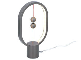 Foto van Grundig tafellamp aan uitschakelen met magneet led wit licht 25 x 14 5 cm