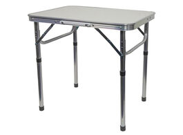 Foto van Inklapbare tafel bijzettafel campingtafel 60x45x60cm