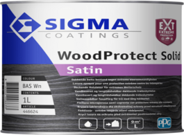 Foto van: Sigma woodprotect solid wb wit 1 ltr 