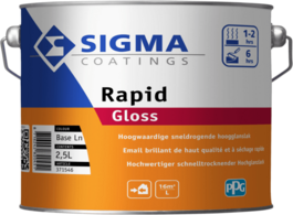 Foto van Sigma rapid gloss kleur 1 ltr 