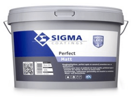 Foto van Sigma perfect matt donkere kleur 1 ltr 
