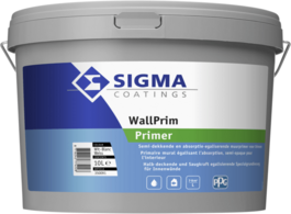 Foto van Sigma wallprim lichte kleur 2.5 ltr 