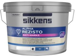 Foto van: Sikkens alpha rezisto anti marks mat donkere kleur 10 ltr 