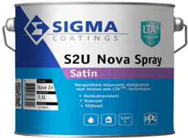 Foto van Sigma s2u nova spray satin kleur 5 ltr 