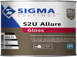 Foto van Sigma s2u allure gloss kleur 2.5 ltr 
