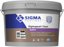 Foto van Sigma sigmapearl clean satin donkere kleur 10 ltr 